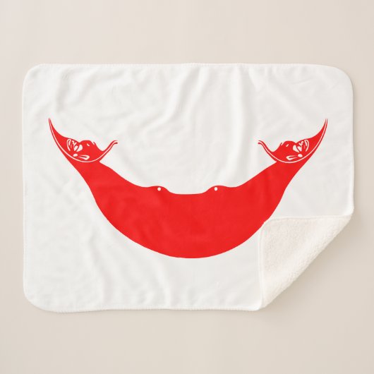 イースター島国旗 シェルパブランケット (正面(横))