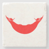 イースター島国旗 ストーンコースター (正面)