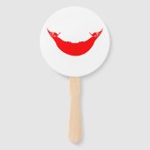 イースター島国旗 ハンドファン (裏面)