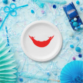 イースター島国旗 ペーパープレート (パーティー)