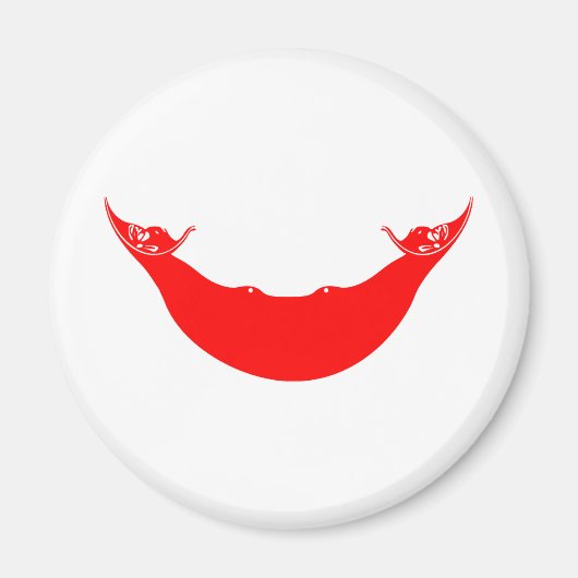 イースター島国旗 マグネット (正面)