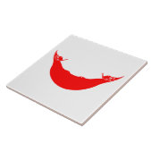 イースター島国旗（ラパヌイ） タイル (側面)