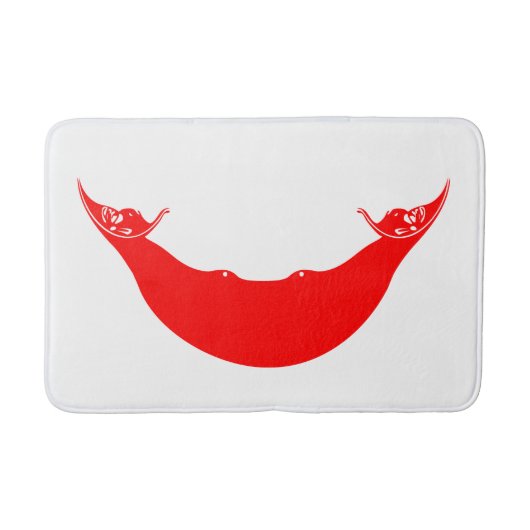 イースター島国旗(ラパヌイ) バスマット (正面)