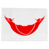 イースター島国旗（ラパヌイ） ラージペーパーバッグ (裏面)