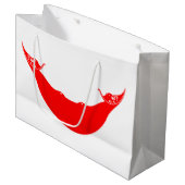 イースター島国旗（ラパヌイ） ラージペーパーバッグ (正面アングル)