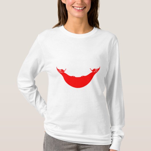 イースター島国旗(ラパヌイ) Tシャツ (正面)