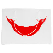 イースター島国旗 ラージペーパーバッグ (正面)