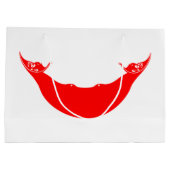 イースター島国旗 ラージペーパーバッグ (裏面)