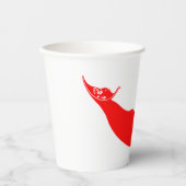 イースター島国旗 紙コップ (正面)