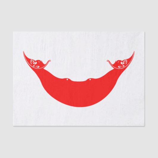 イースター島国旗 薄葉紙 (正面)