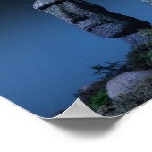 イースター島頭 ポスター (角)