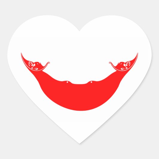 イースター島 ハートシール (正面)