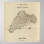 イースター島 ポスター (正面)