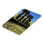 イースター島、ラパヌイ工芸品 マグネット (左側)