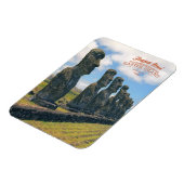 イースター島（ラパヌイ）チリ マグネット (左側)