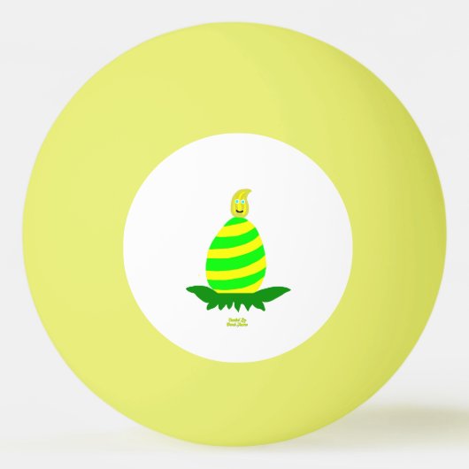 イースター希望ピンポンボール 卓球ボール (正面)