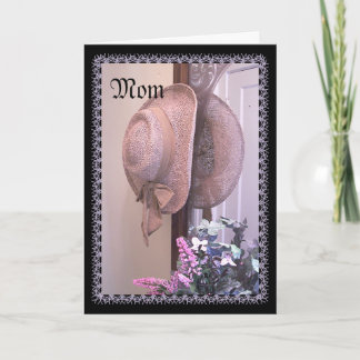 イースター帽子の挨拶 シーズンカード