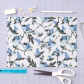 イースター引用文とフローララビットパターンI 薄葉紙 (クラフト)