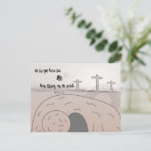 イースター引用文聖句 シーズンポストカード (スタンド正面)