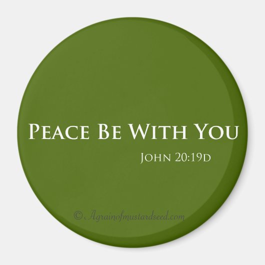 イースター引用文 マグネット (正面)