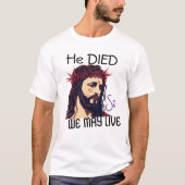 イースター引用文Tシャツ Tシャツ (正面)