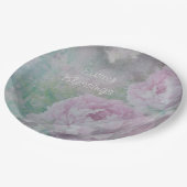 イースター恵みのテーブル設定パステル ペーパープレート (アングル)