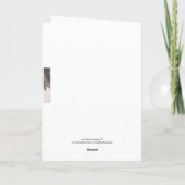 イースター恵みのユリのクロス シーズンカード (裏面)