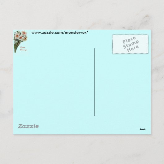 イースター恵みはがき シーズンポストカード (裏面)