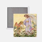 イースター恵みエンジェルマグネット マグネット (正面/裏面)