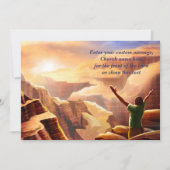 イースター恵みカスタムグリーティングクリスチャン復活祭 シーズンカード (正面)
