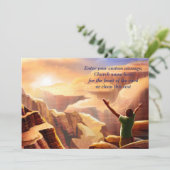 イースター恵みカスタムグリーティングクリスチャン復活祭 シーズンカード (スタンド正面)