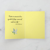 イースター恵みカード カード (内部)