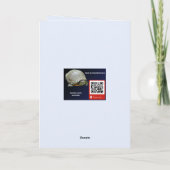 イースター恵みカード – Chionodoxa シーズンカード (裏面)