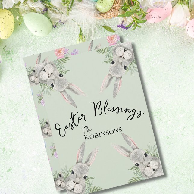 イースター恵みグレイのバニーグリーン離れ (クリエイターアップロード済み)