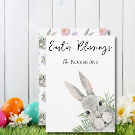 イースター恵みグレイのバニーグリーン離れ