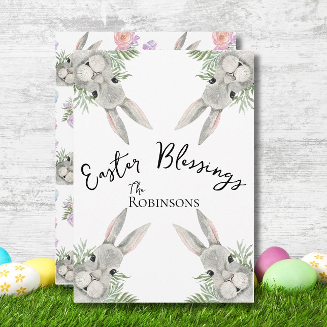 イースター恵みグレイのバニーグリーン離れ (クリエイターアップロード済み)