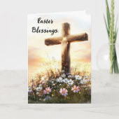 イースター恵みサンライズカード カード (正面)