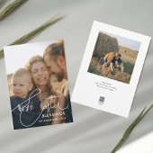 イースター恵みシックなスクリプトフォト シーズンカード