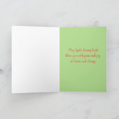 イースター恵みスペシャルシスターフラワークロス カード (内部)