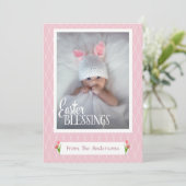 イースター恵みズスイートパステルピンクカスタムの写真 シーズンカード (スタンド正面)