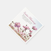 イースター恵みバイブル聖句「花が現れる」 スタンダードカクテルナプキン (角)