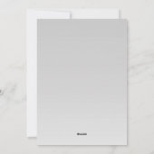 イースター恵みフルブリードファミリーフォトパープル シーズンカード (裏面)