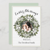 イースター恵みフローラフォトカード シーズンカード (正面/裏面)