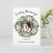 イースター恵みフローラフォトカード シーズンカード (スタンド正面)