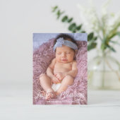 イースター恵みベビーキッズファミリーフォト シーズンポストカード (スタンド正面)