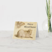 イースター恵みホルベインの休息ラムのアートワーク カード (正面)