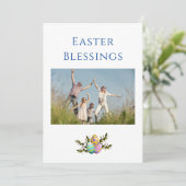 イースター恵みモダンクリスチャン家族 シーズンカード (スタンド正面)