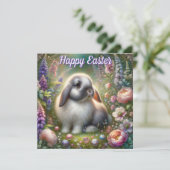 イースター恵みロプエイドバニーパープルフラワーズ シーズンカード (スタンド正面)