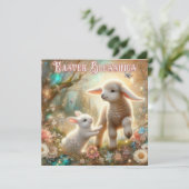 イースター恵みヴィンテージバニーとラムフローラ シーズンカード (スタンド正面)