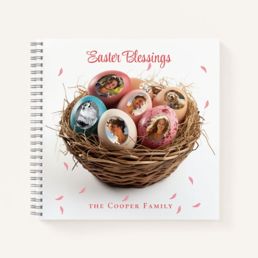 イースター恵み私が切り取った写真 ノートブック (正面)